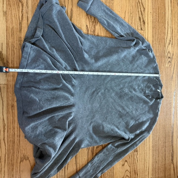 Free People Flounce Hem Sweater Dress • Gray • Size Small - Picture 8 of 11